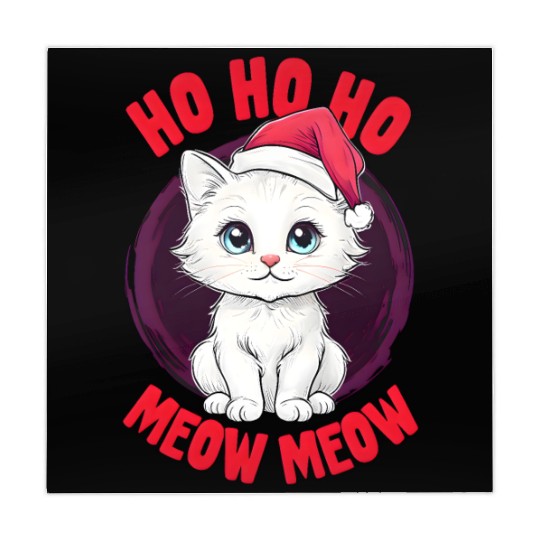 Ho Ho Ho, Meow Meow: Cute Christmas Cat Mahjong Mats