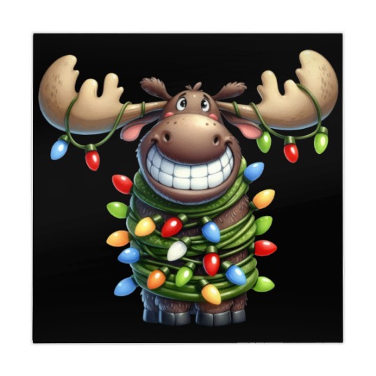Christmas Merry Christmas For Gift Christmas Moose Mahjong Mats