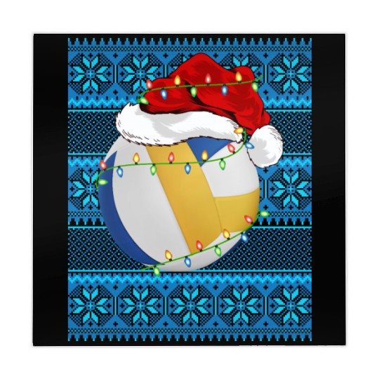 Volleyball Christmas Lights Mahjong Mats