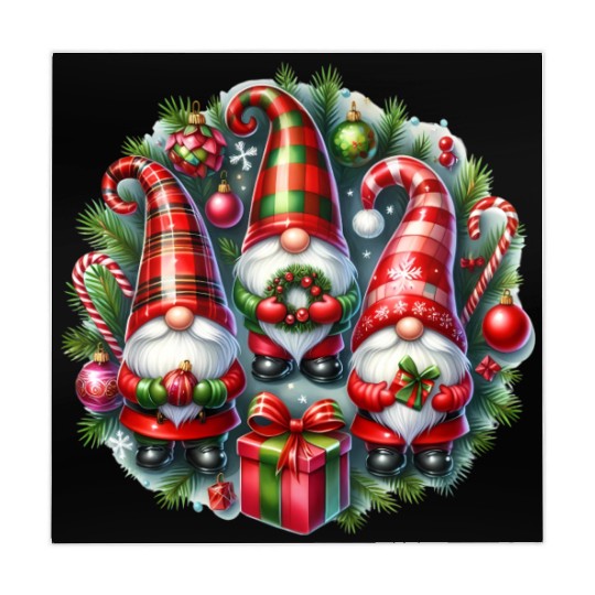 Christmas Merry Christmas For Gift Gnomes Mahjong Mats