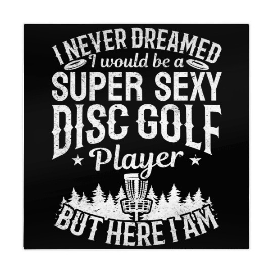 Disc Golfer - Super Sexy Disc Golf Player Mahjong Mats