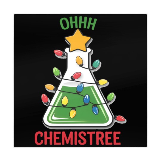 Science Teacher Oh Chemistree Chemistry Christmas Mahjong Mats