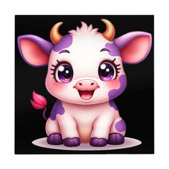 blueberry cow Gift unique Mahjong Mats