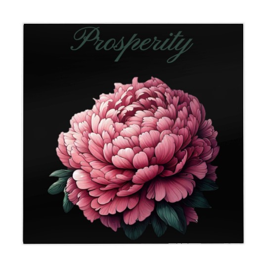 Peony of Prosperity: A Symbol of Wealth Mahjong Mats