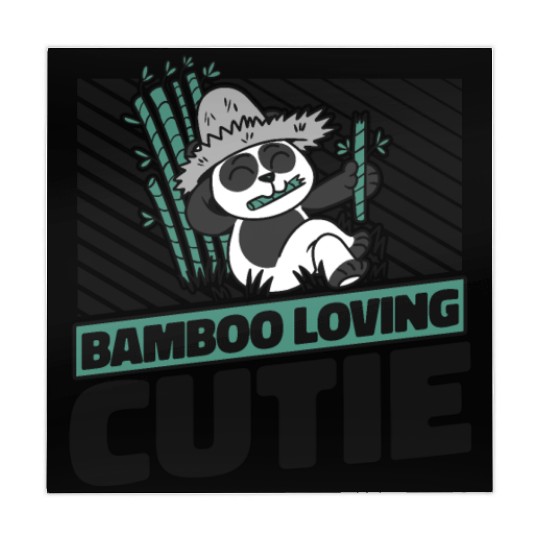 Bamboo Loving Cutie Panda Bear Friend Giant Panda Mahjong Mats