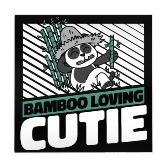 Bamboo Loving Cutie Panda Bear Friend Giant Panda Mahjong Mats