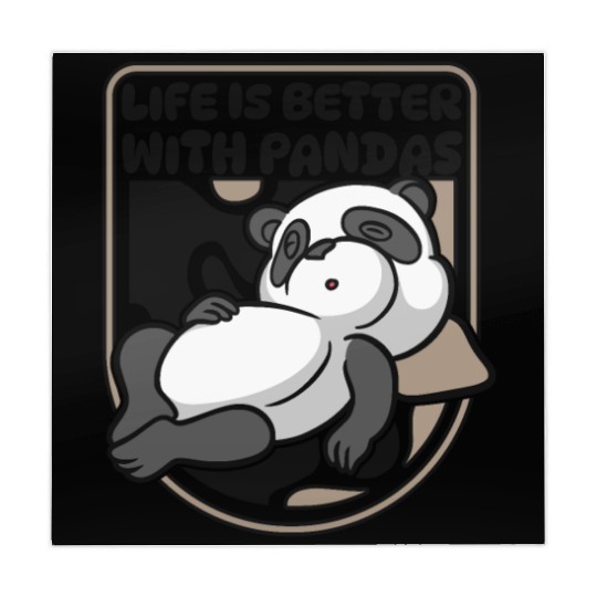 Life Is Better With Pandas Panda Bear Friend Mahjong Mats