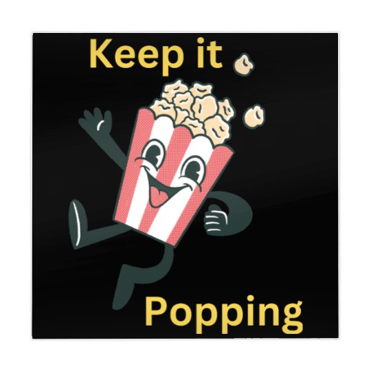 Keep it popping! Popcorn Character! Mahjong Mats