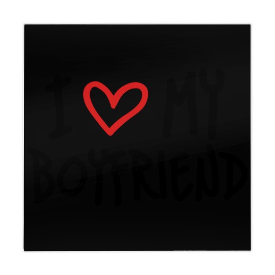 I Love My Boyfriend Mahjong Mats
