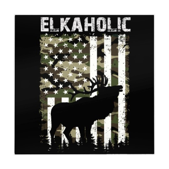 Elk Hunting Elkaholic Hunters Mahjong Mats