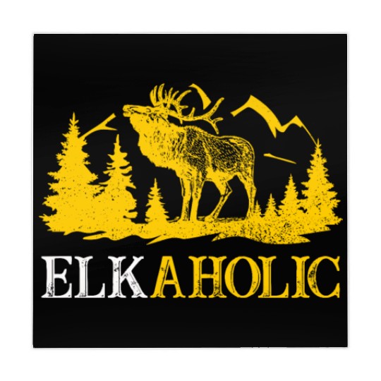 Elk Hunting Elkaholic Hunters Mahjong Mats
