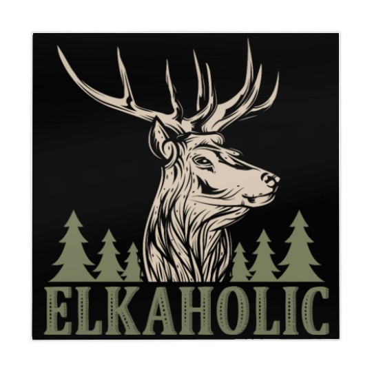 Elk Hunting Elkaholic Hunters Mahjong Mats