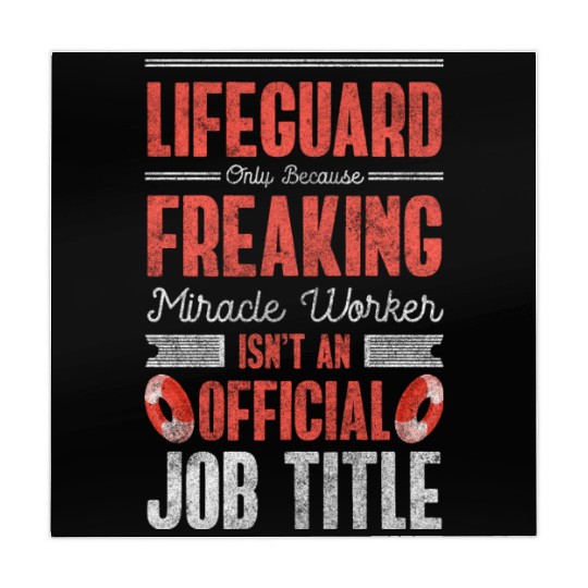 Lifeguards Swimming Pool Lifebuoy Swimming Trunks Mahjong Mats