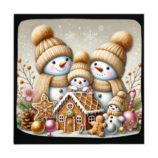 Snowman Christmas, Merry Christmas Mahjong Mats