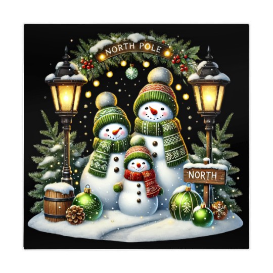Snowman Christmas, Merry Christmas Mahjong Mats