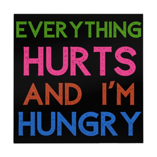 Everything Hurts And I'm Hungry Mahjong Mats