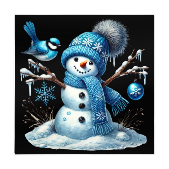 Snowman Christmas, Funny Snowman Mahjong Mats
