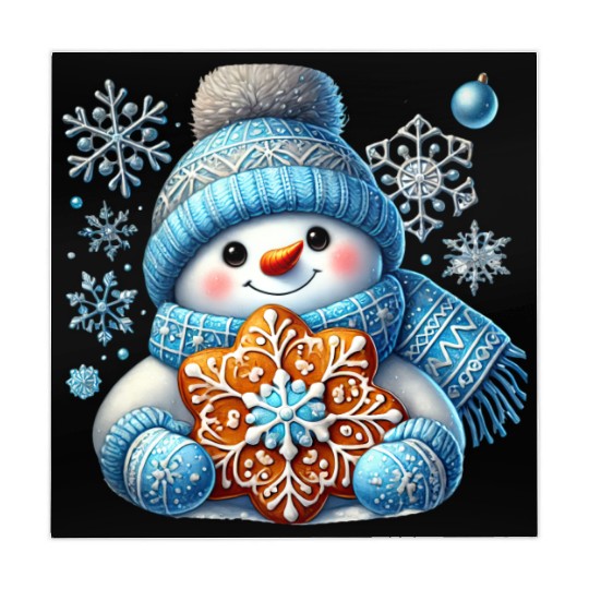 Snowman Christmas, Funny Snowman Mahjong Mats
