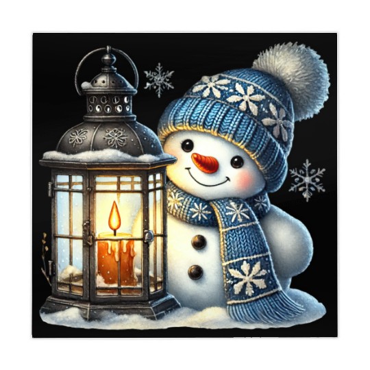 Snowman Christmas, Funny Snowman Mahjong Mats