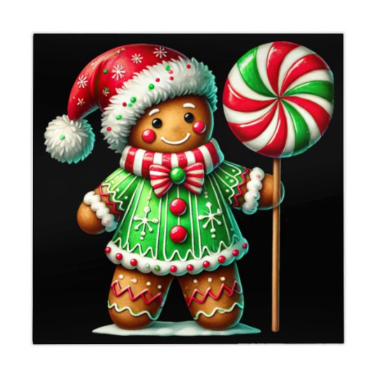 Gingerbread Christmas, Merry Christmas, Candy Mahjong Mats