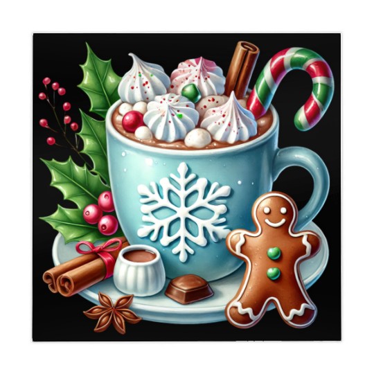 Christmas ice cream, Coquette Chistmas Mahjong Mats