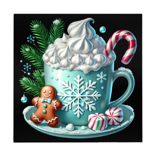 Christmas ice cream, Coquette Chistmas Mahjong Mats