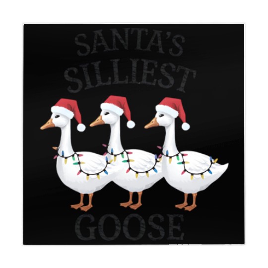 Santa's Silliest Goose Christmas Mahjong Mats