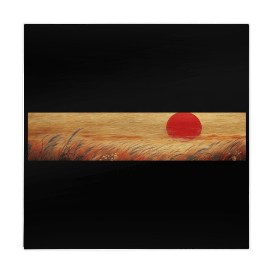 Sunset Serenity: Susuki Fields in Twilight Mahjong Mats