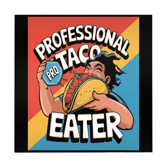 Great gift idea funny quote graphic design Tacos Mahjong Mats