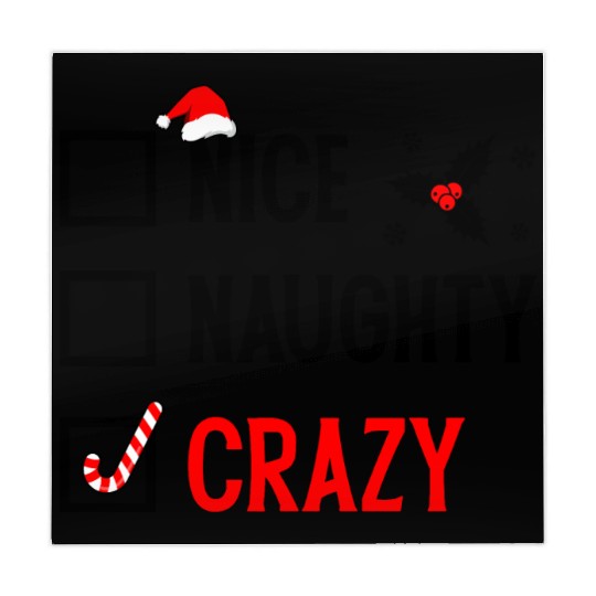 Naughty, Nice, Crazy Christmas Mahjong Mats