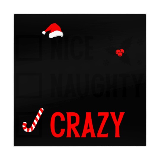 Naughty, Nice, Crazy Christmas Mahjong Mats