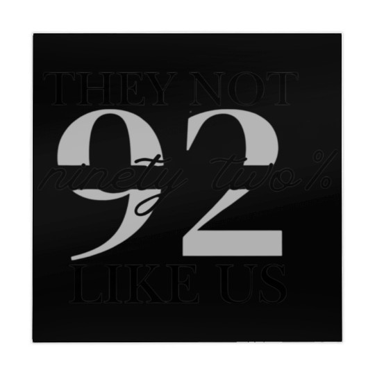 They Not Like Us Graphic Mahjong Mats