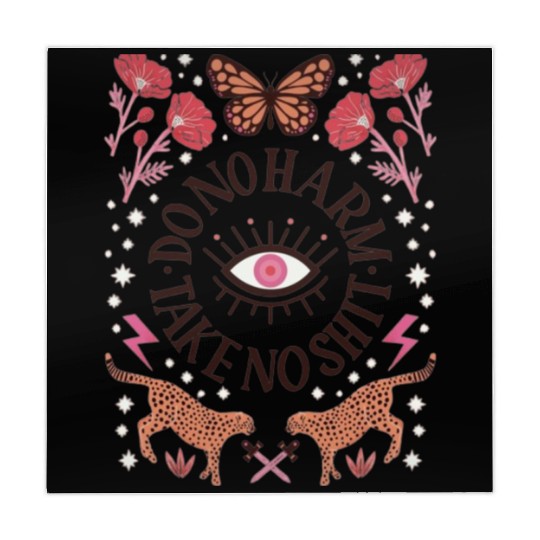 take no shit, do no harm Mahjong Mats