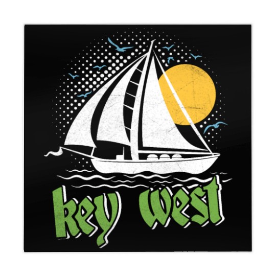 KEY-WEST FLORIDA Sunshine-State West Keys Mahjong Mats