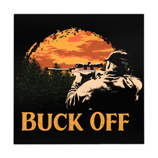 Buck Off Deer Hunting Elk Hunter Forest Seeking An Mahjong Mats