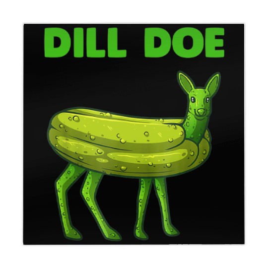 Dill Pickle Funny Graphic Mahjong Mats