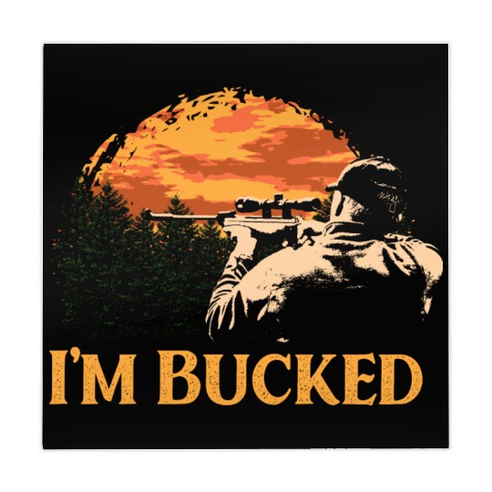 Im Bucked Deer Hunting Elk Hunter Friends Hobby Mahjong Mats