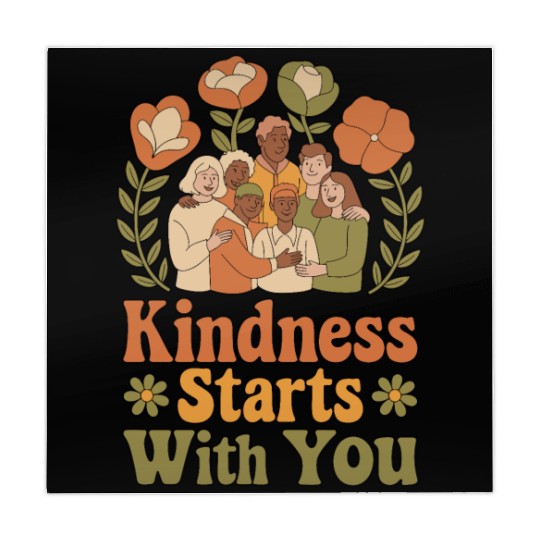 Kindness Starts With You - Diverse Community Mahjong Mats