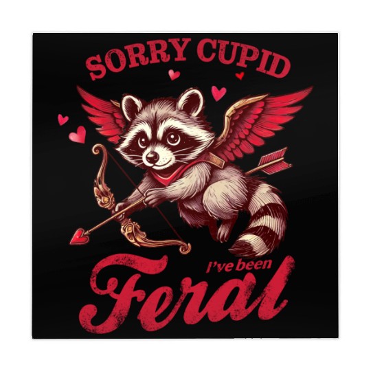 Sorry cupid I ve been feral Mahjong Mats