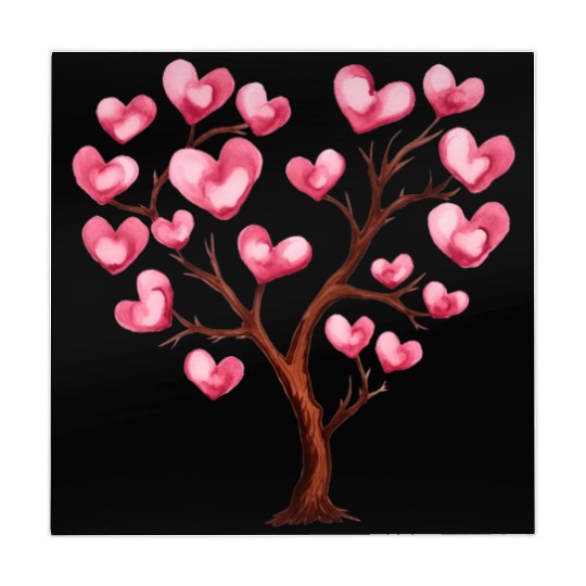 Heart Tree, Valentines Day Mahjong Mats