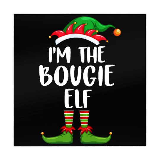 I'm The Bougie Elf Mahjong Mats Matching Family Christmas