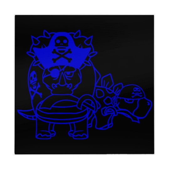 Triceratops Stegosaurus 2 Dinosaur Pirates Dinos Mahjong Mats