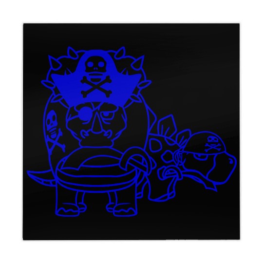 Triceratops Stegosaurus 2 Dinosaur Pirates Dinos Mahjong Mats