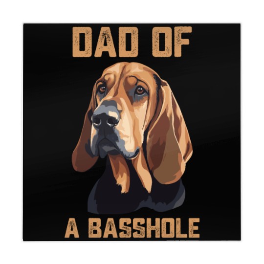 Basset Hound Mahjong Mats Dad Of Basshole Funny Dog
