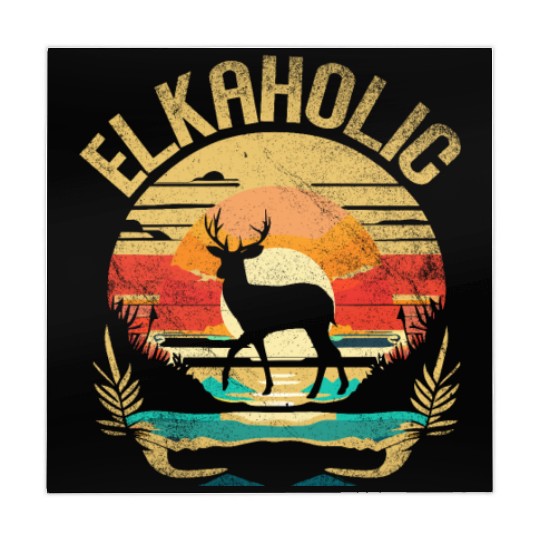 Elk Hunting Elkaholic Hunters Mahjong Mats