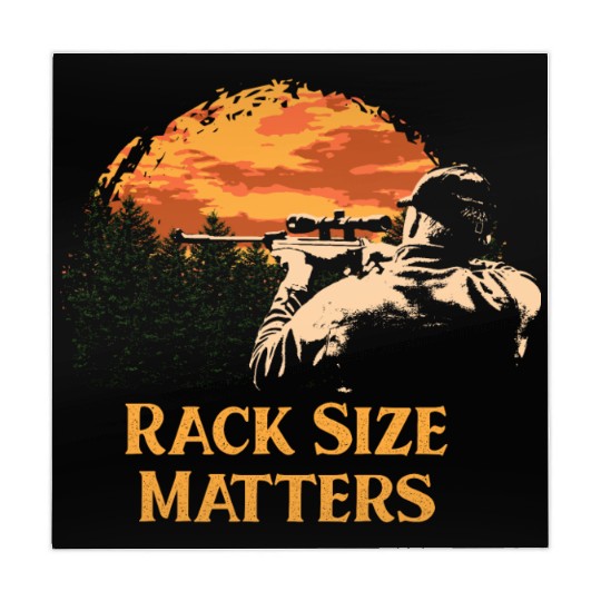 Rack Size Matters Deer Hunting Elk Hunter Memes Da Mahjong Mats