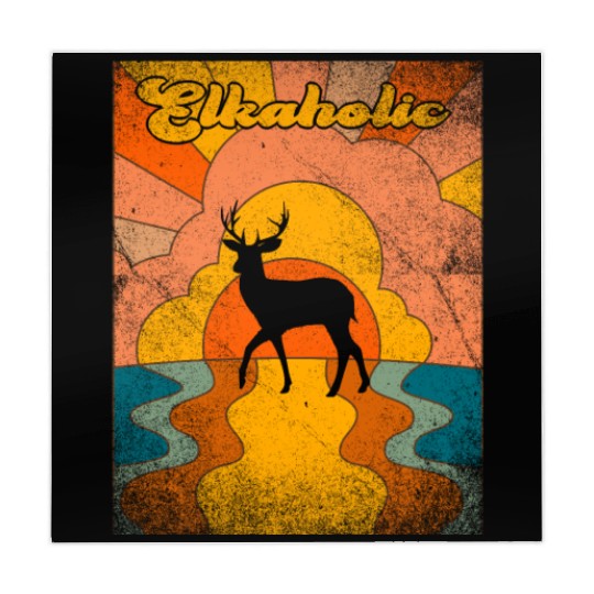 Elk Hunting Elkaholic Hunters Mahjong Mats