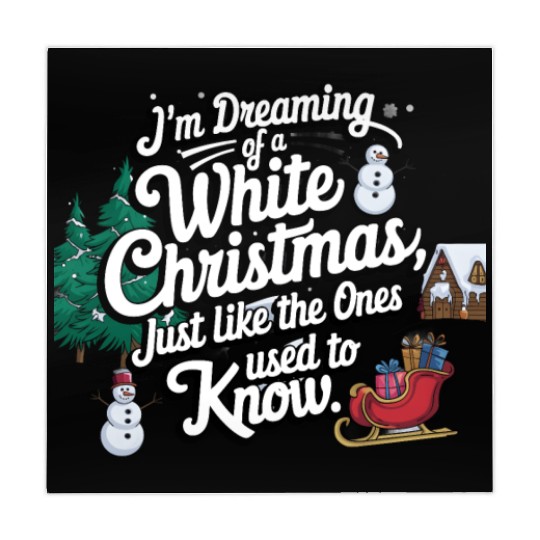 I'm dreaming of a white christmas Mahjong Mats