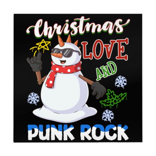 Rocky Christmas: Santa Claus Concert In Punk Rock Mahjong Mats