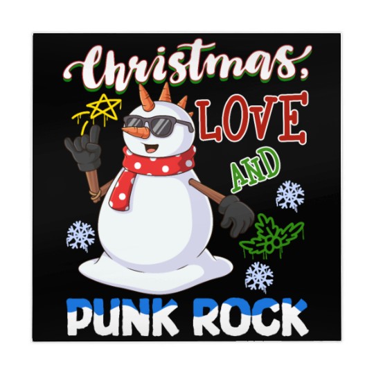 Rocky Christmas: Santa Claus Concert In Punk Rock Mahjong Mats